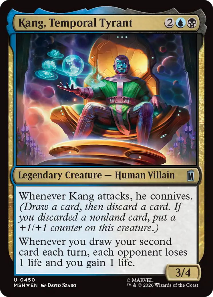 Kang, Temporal Tyrant (Surge Foil) [Marvel Super Heroes] | Gear Gaming Bentonville