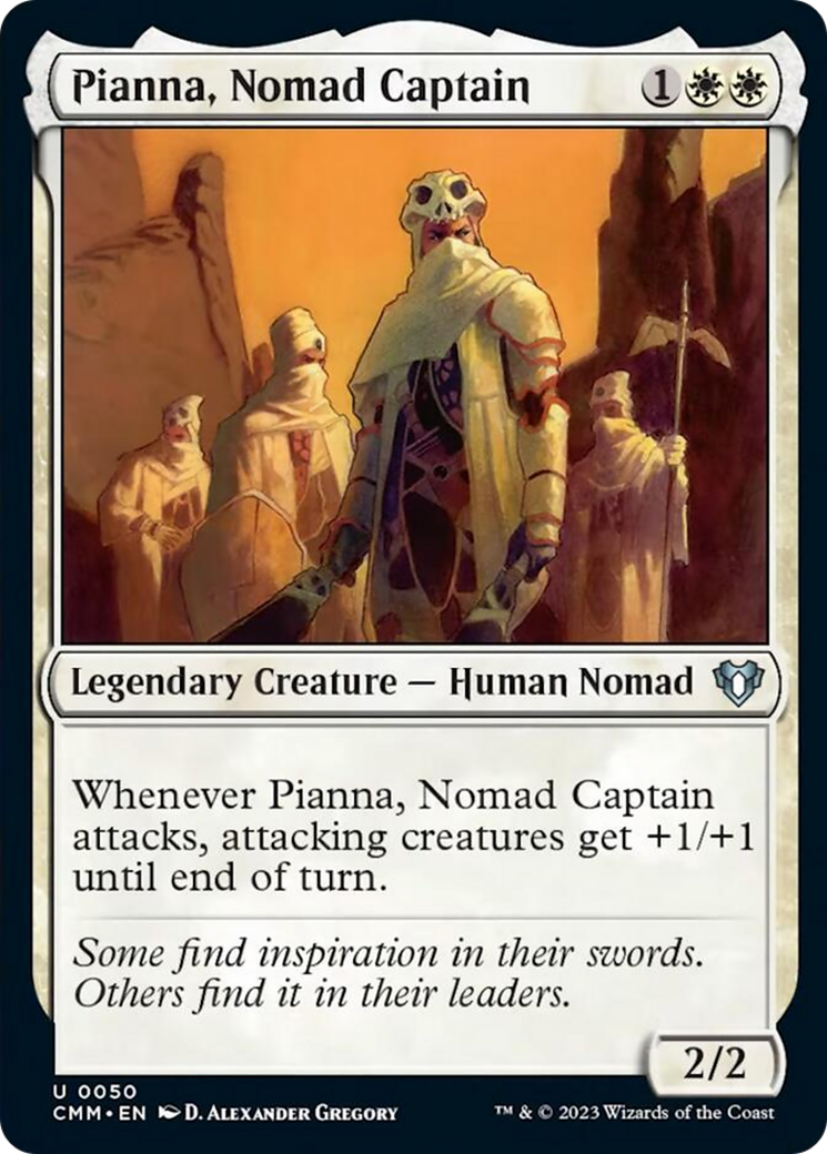 Pianna, Nomad Captain [Commander Masters] | Gear Gaming Bentonville