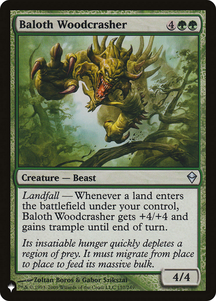 Baloth Woodcrasher [The List Reprints] | Gear Gaming Bentonville