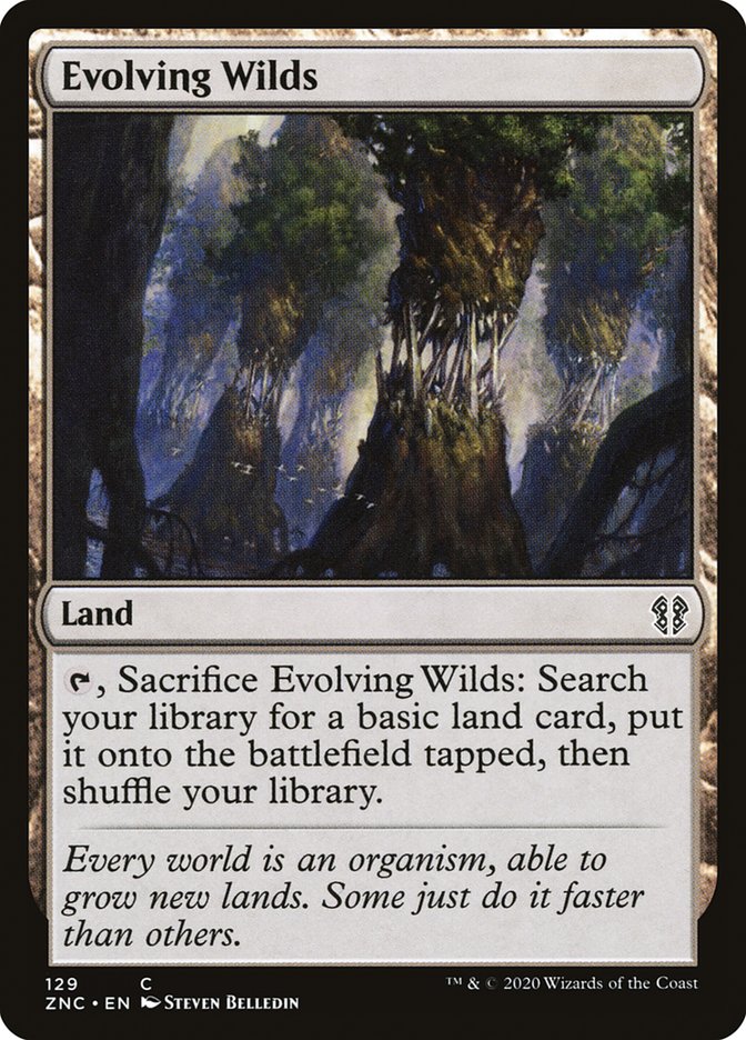 Evolving Wilds [Zendikar Rising Commander] | Gear Gaming Bentonville