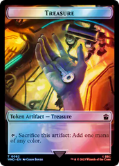 Copy // Treasure (0062) Double-Sided Token (Surge Foil) [Doctor Who Tokens] | Gear Gaming Bentonville