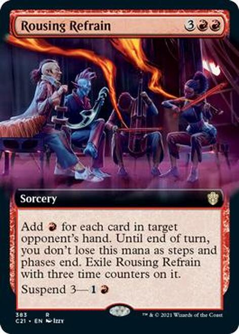 Rousing Refrain (Extended Art) [Commander 2021] | Gear Gaming Bentonville