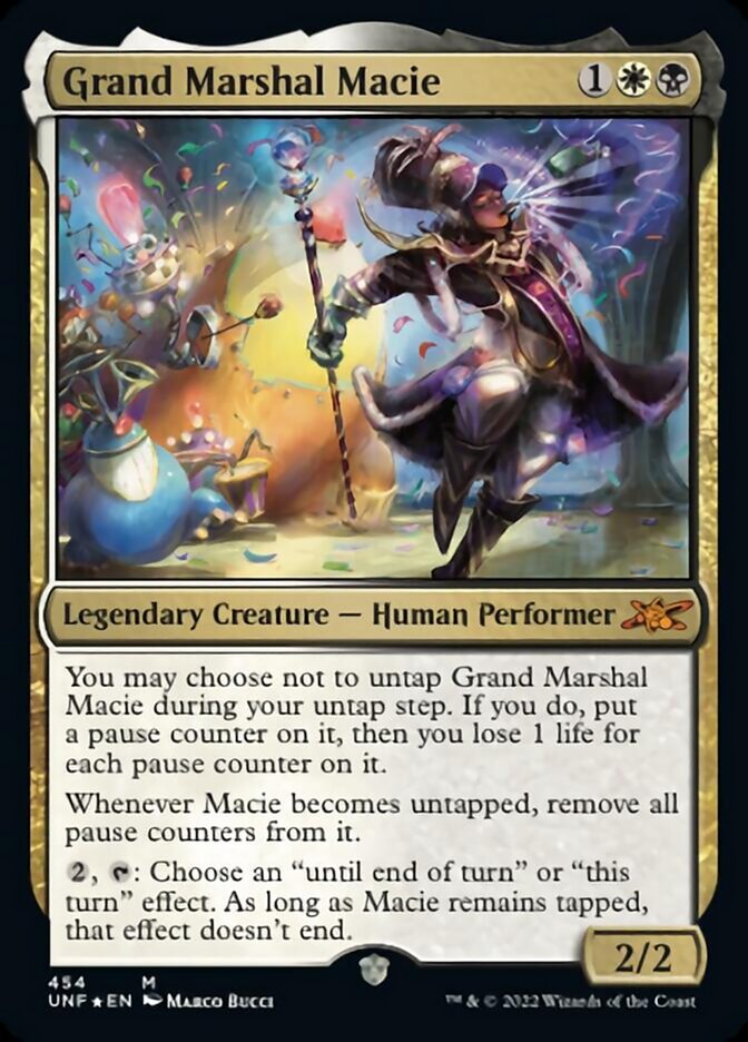 Grand Marshal Macie (Galaxy Foil) [Unfinity] | Gear Gaming Bentonville