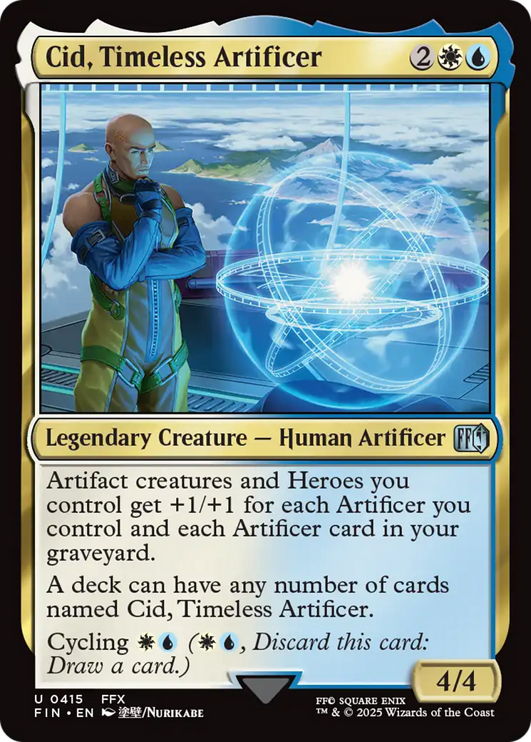 Cid, Timeless Artificer (0415) [FINAL FANTASY] | Gear Gaming Bentonville