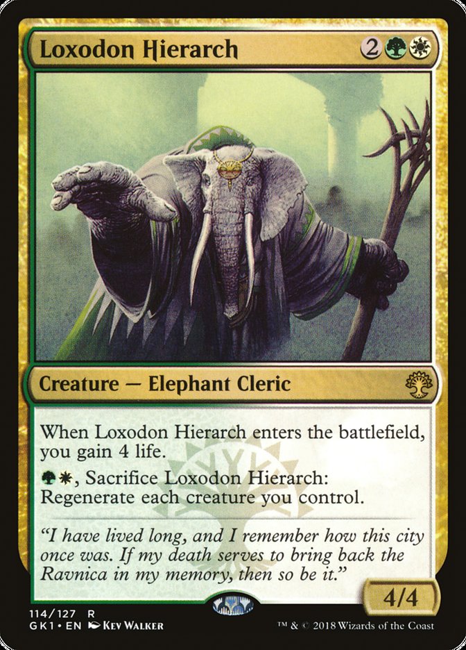 Loxodon Hierarch [Guilds of Ravnica Guild Kit] | Gear Gaming Bentonville