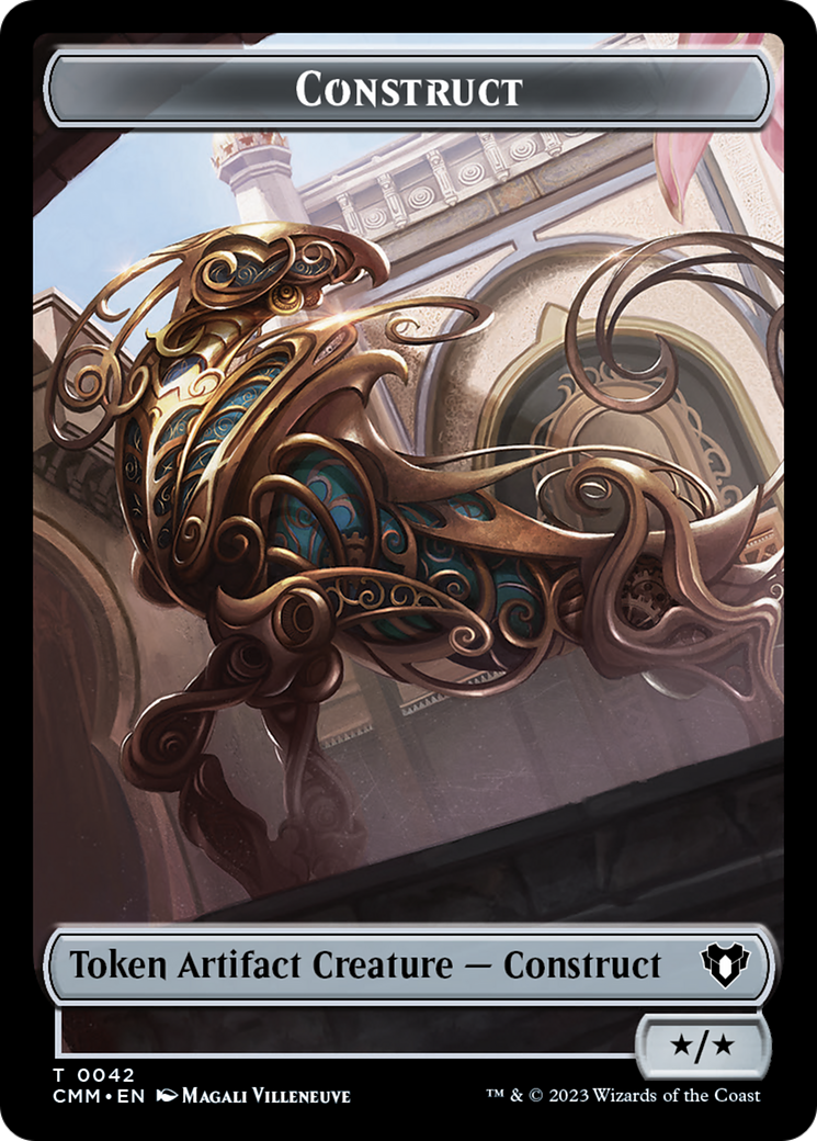 Construct Token (42) [Commander Masters Tokens] | Gear Gaming Bentonville