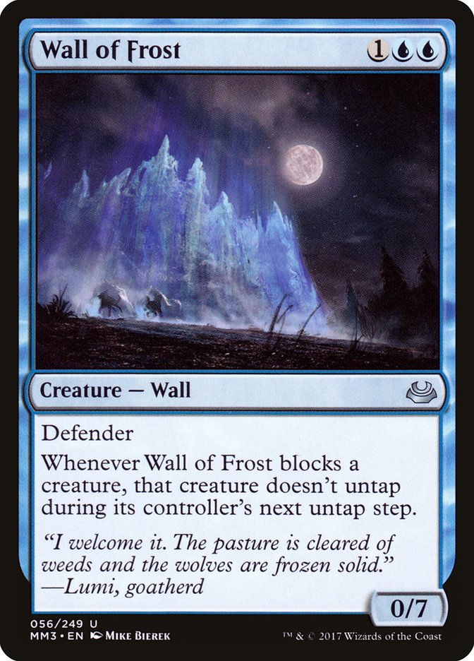 Wall of Frost [Modern Masters 2017] | Gear Gaming Bentonville