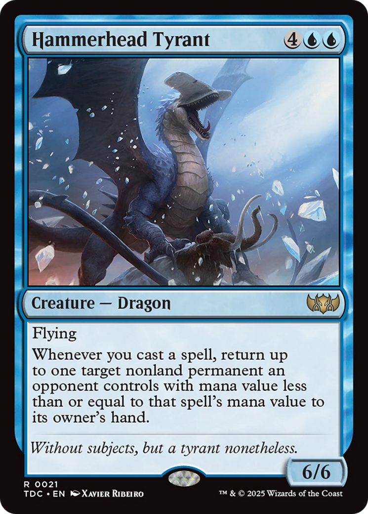 Hammerhead Tyrant [Tarkir: Dragonstorm Commander] | Gear Gaming Bentonville