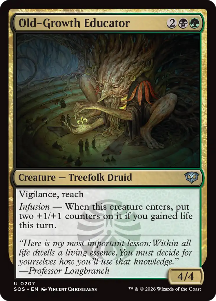 Old-Growth Educator [Secrets of Strixhaven] | Gear Gaming Bentonville
