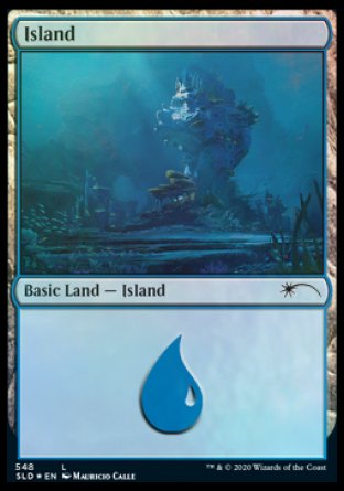 Island (Under the Sea) (548) [Secret Lair Drop Promos] | Gear Gaming Bentonville