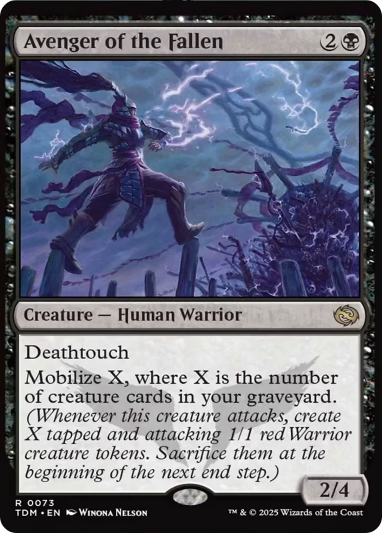 Avenger of the Fallen [Tarkir: Dragonstorm] | Gear Gaming Bentonville