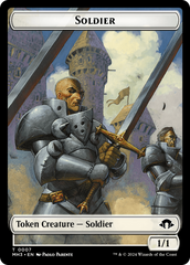 Phyrexian Germ // Soldier Double-Sided Token [Modern Horizons 3 Tokens] | Gear Gaming Bentonville