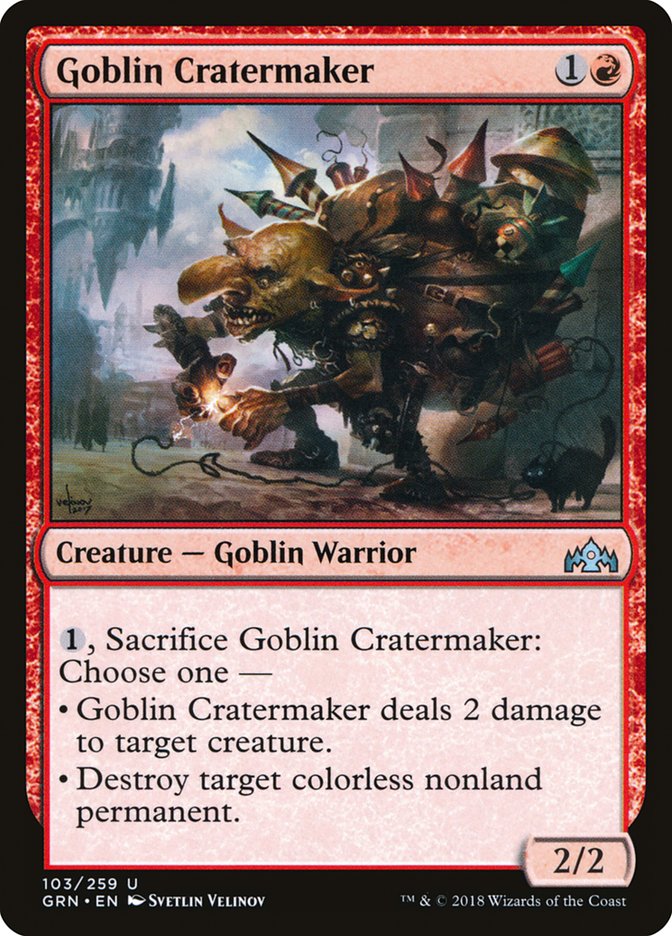Goblin Cratermaker [Guilds of Ravnica] | Gear Gaming Bentonville