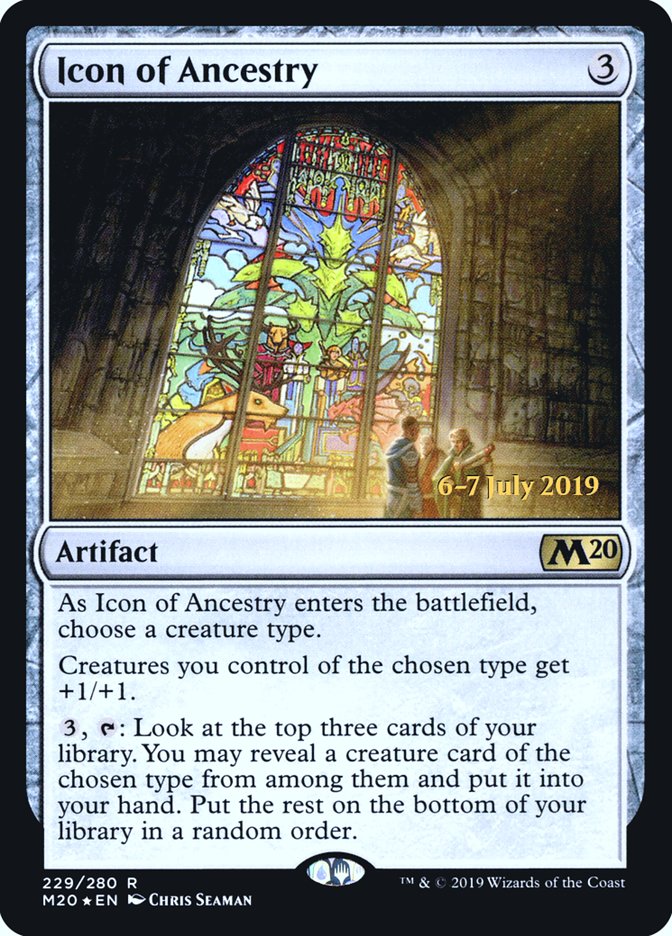 Icon of Ancestry [Core Set 2020 Prerelease Promos] | Gear Gaming Bentonville