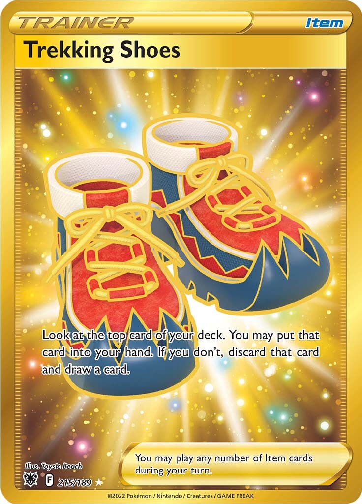 Trekking Shoes (215/189) [Sword & Shield: Astral Radiance] | Gear Gaming Bentonville