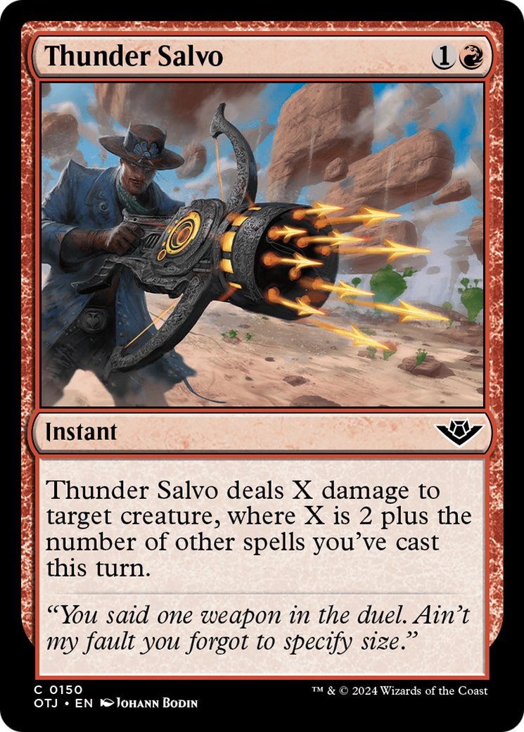Thunder Salvo [Outlaws of Thunder Junction] | Gear Gaming Bentonville