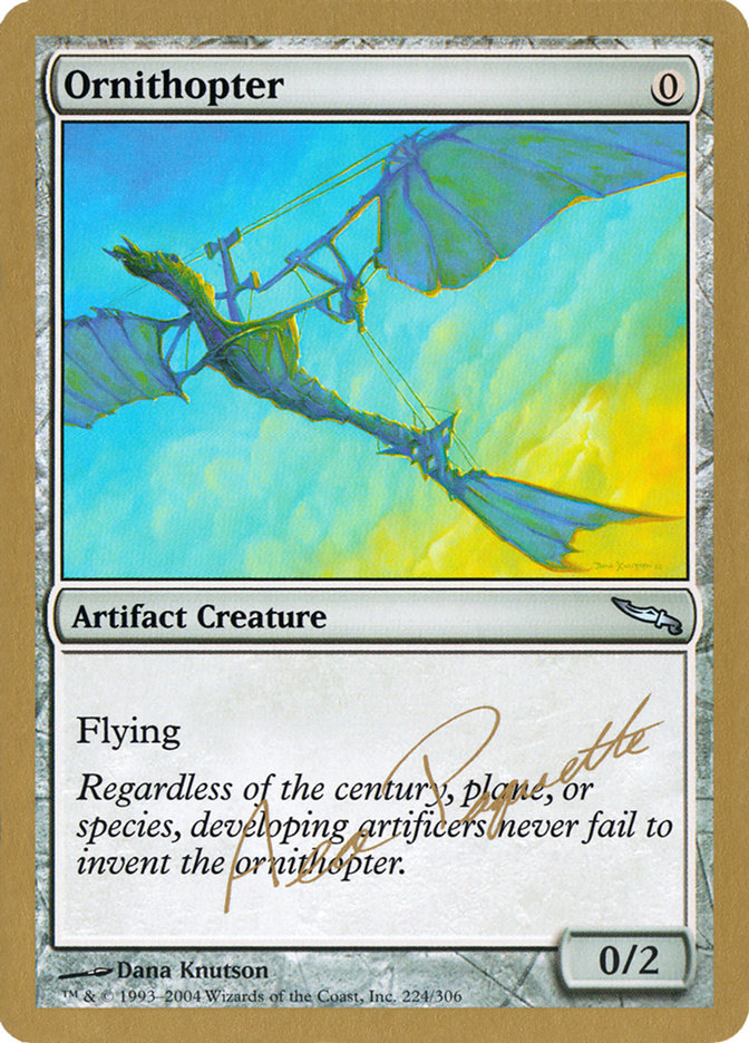 Ornithopter (Aeo Paquette) [World Championship Decks 2004] | Gear Gaming Bentonville