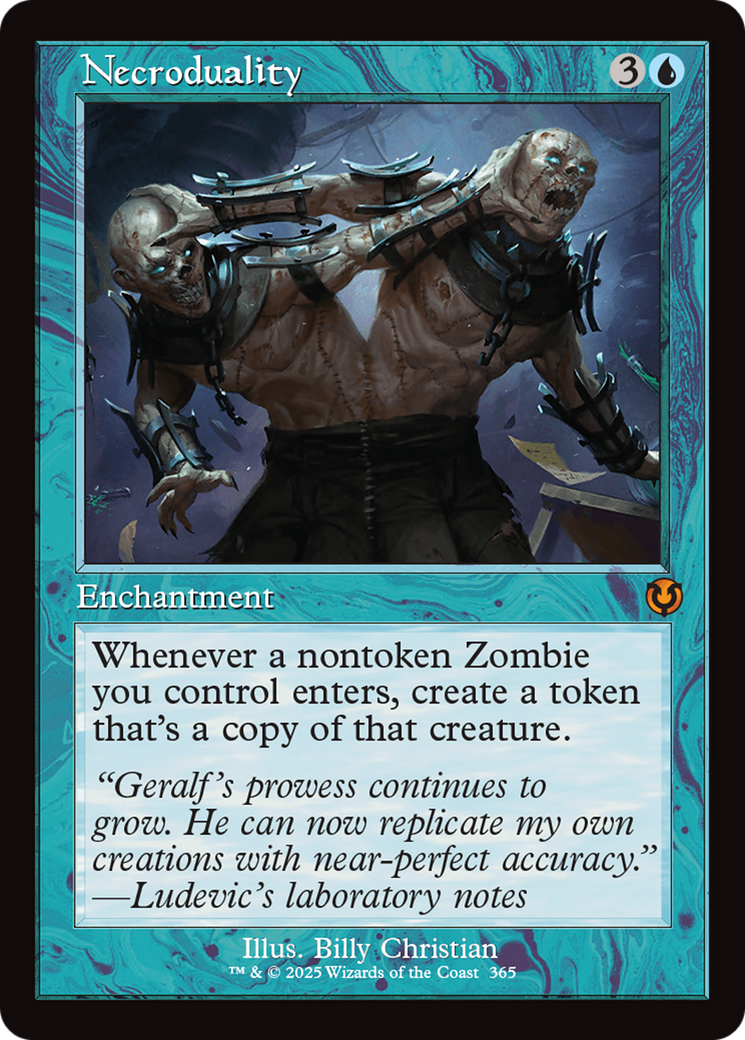 Necroduality (Retro Frame) [Innistrad Remastered] | Gear Gaming Bentonville