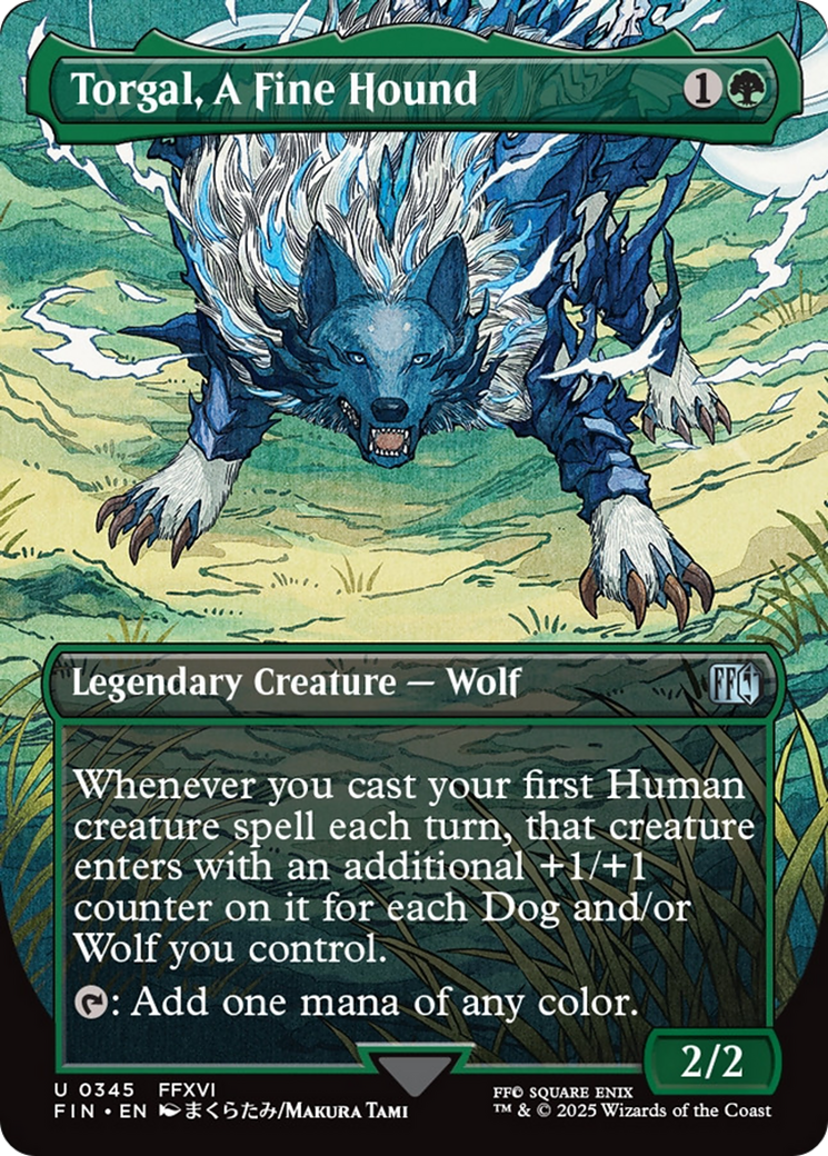 Torgal, A Fine Hound (Borderless) [FINAL FANTASY] | Gear Gaming Bentonville