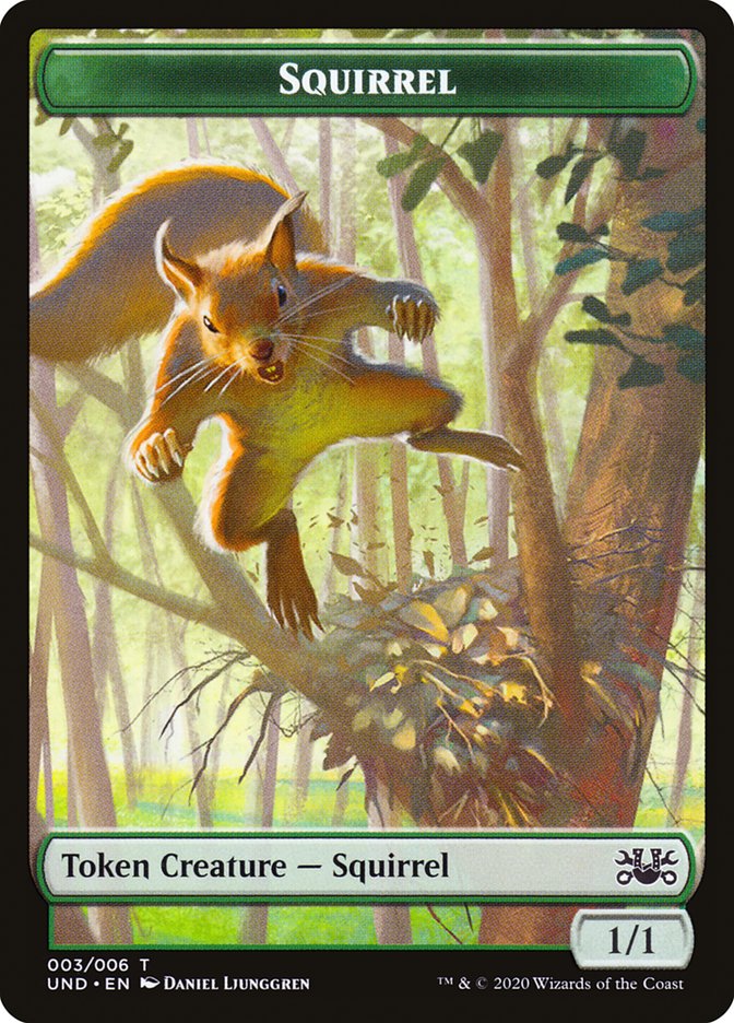 Beeble // Squirrel Double-Sided Token [Unsanctioned Tokens] | Gear Gaming Bentonville