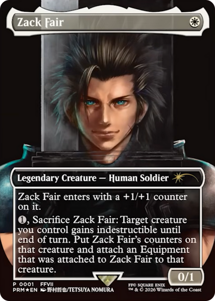 Zack Fair [Media Promos] | Gear Gaming Bentonville