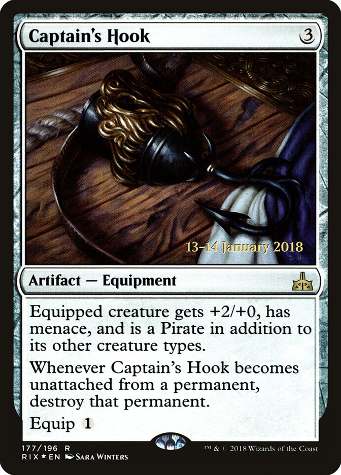 Captain's Hook [Rivals of Ixalan Prerelease Promos] | Gear Gaming Bentonville