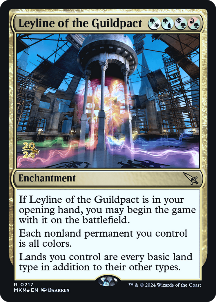 Leyline of the Guildpact [Murders at Karlov Manor Prerelease Promos] | Gear Gaming Bentonville