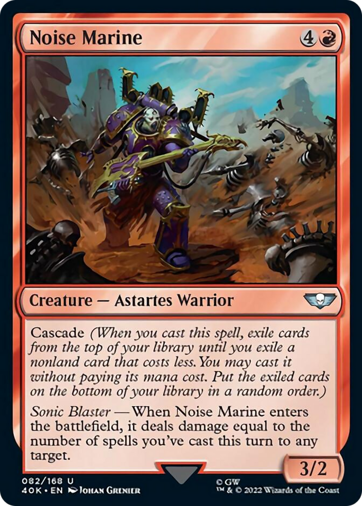 Noise Marine (Surge Foil) [Warhammer 40,000] | Gear Gaming Bentonville