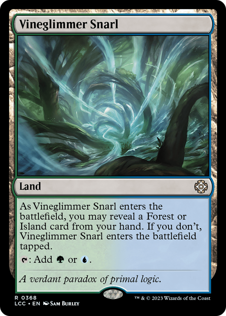Vineglimmer Snarl [The Lost Caverns of Ixalan Commander] | Gear Gaming Bentonville