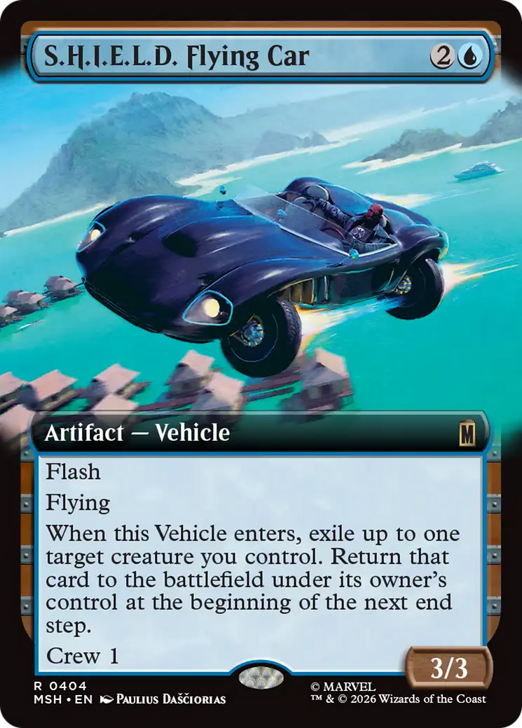 S.H.I.E.L.D. Flying Car (Extended Art) [Marvel Super Heroes] | Gear Gaming Bentonville