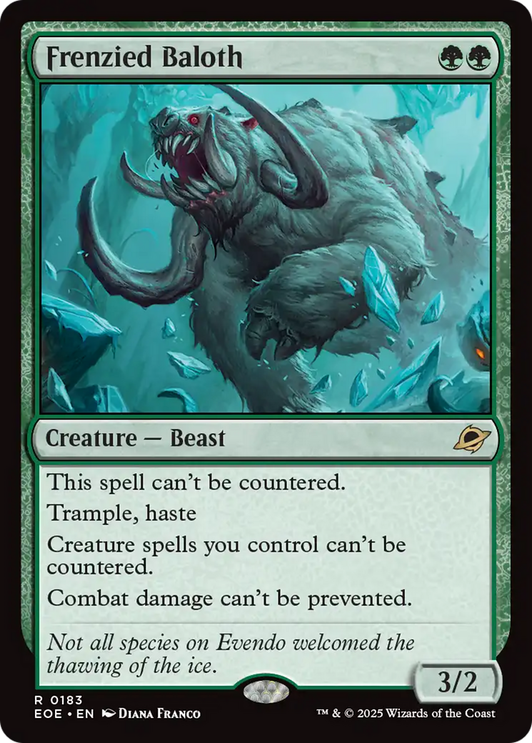 Frenzied Baloth [Edge of Eternities] | Gear Gaming Bentonville