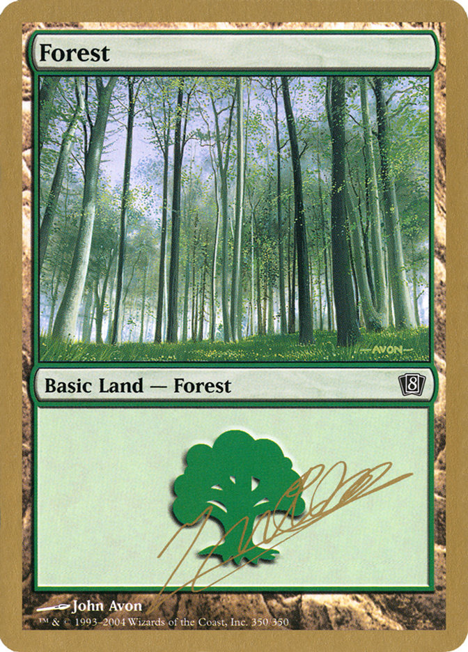 Forest (jn350) (Julien Nuijten) [World Championship Decks 2004] | Gear Gaming Bentonville