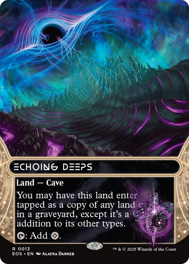 Echoing Deeps (0013) (Borderless) [Edge of Eternities: Stellar Sights] | Gear Gaming Bentonville