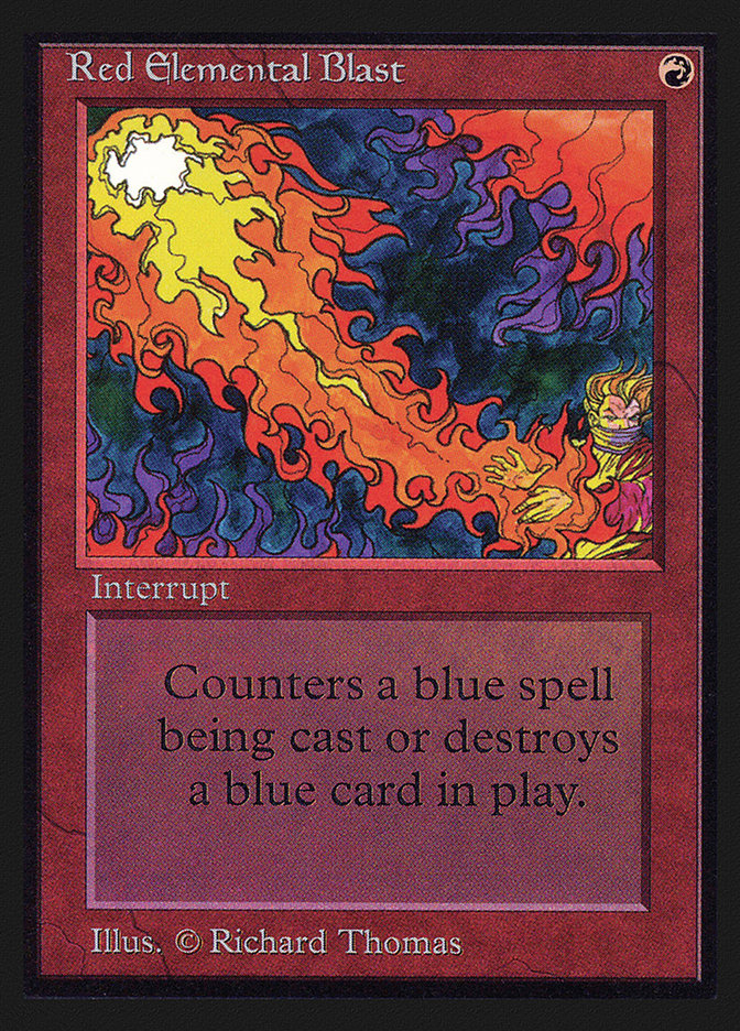 Red Elemental Blast [International Collectors' Edition] | Gear Gaming Bentonville
