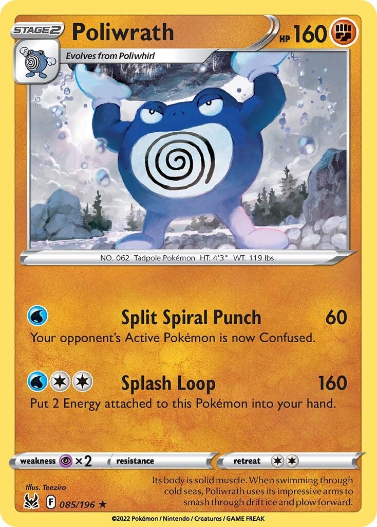 Poliwrath (085/196) [Sword & Shield: Lost Origin] | Gear Gaming Bentonville