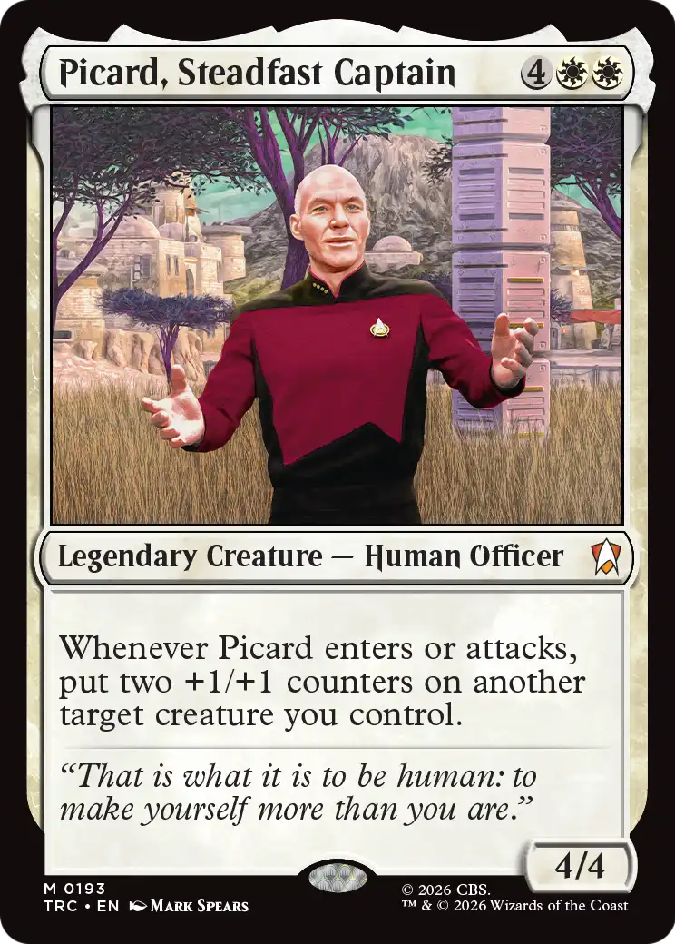 Picard, Steadfast Captain [Star Trek Commander] | Gear Gaming Bentonville