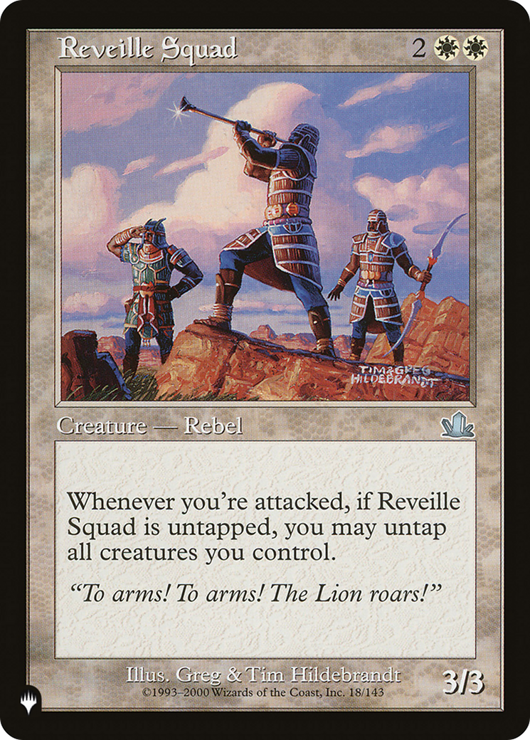 Reveille Squad [The List Reprints] | Gear Gaming Bentonville