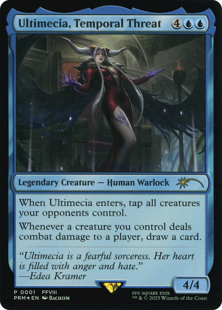 Ultimecia, Temporal Threat (Costco Bundle) [FINAL FANTASY Promos] | Gear Gaming Bentonville