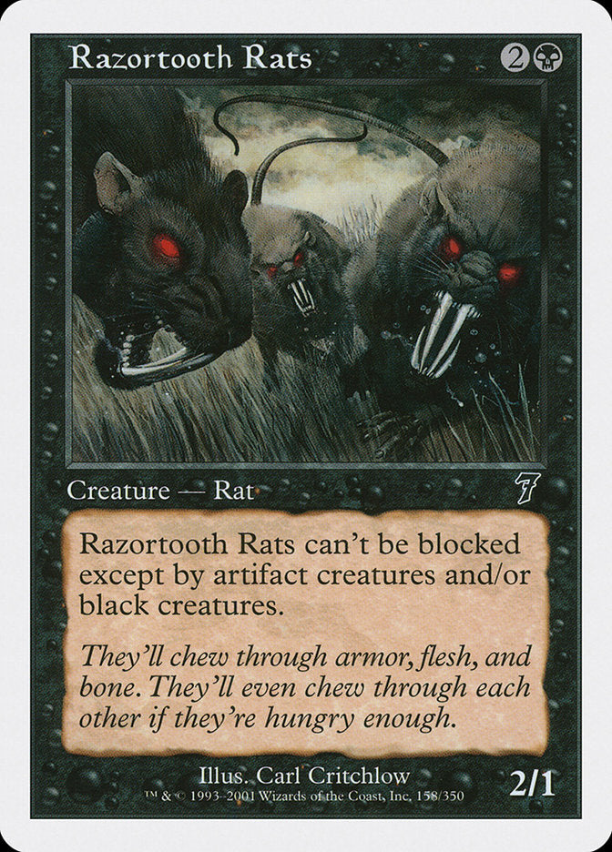Razortooth Rats [Seventh Edition] | Gear Gaming Bentonville