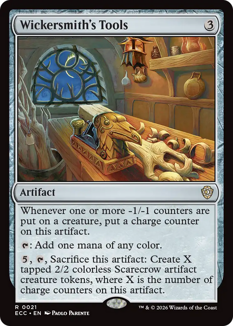 Wickersmith's Tools [Lorwyn Eclipsed Commander] | Gear Gaming Bentonville