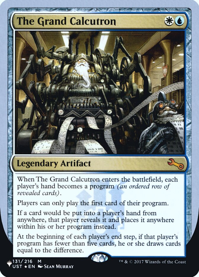 The Grand Calcutron (Unfinity Foil Edition) [The List] | Gear Gaming Bentonville