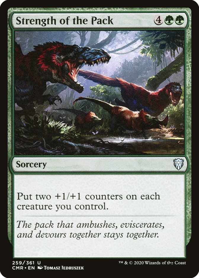 Strength of the Pack [Commander Legends] | Gear Gaming Bentonville