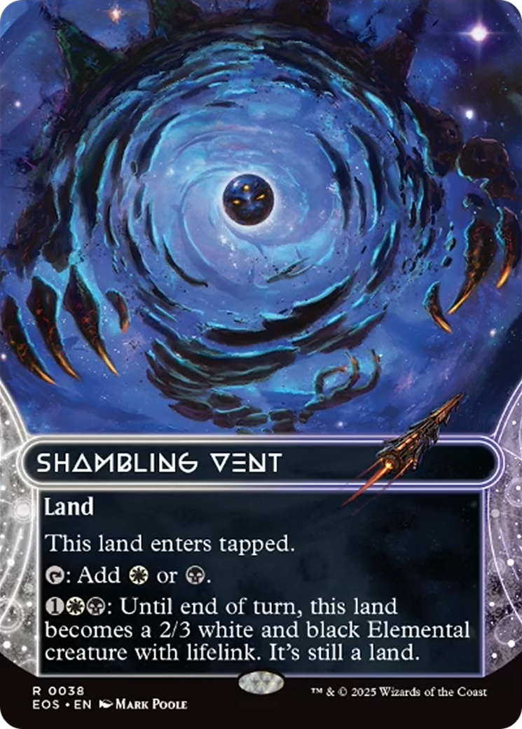 Shambling Vent (0038) (Borderless) [Edge of Eternities: Stellar Sights] | Gear Gaming Bentonville