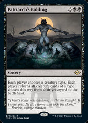 Patriarch's Bidding (Foil Etched) [Modern Horizons 2] | Gear Gaming Bentonville