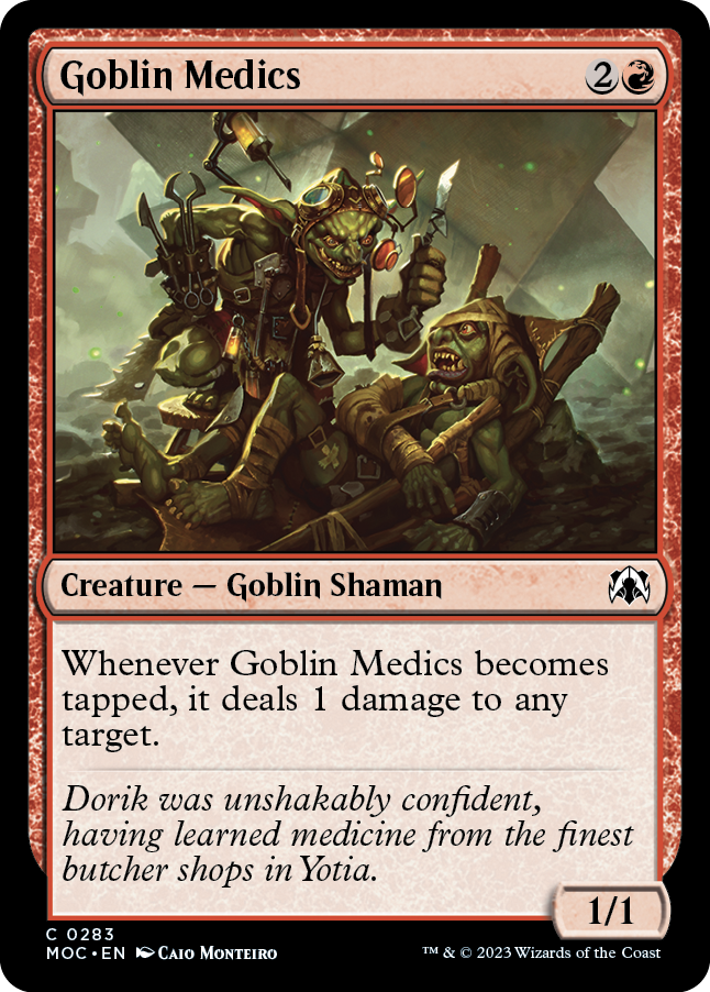 Goblin Medics [March of the Machine Commander] | Gear Gaming Bentonville