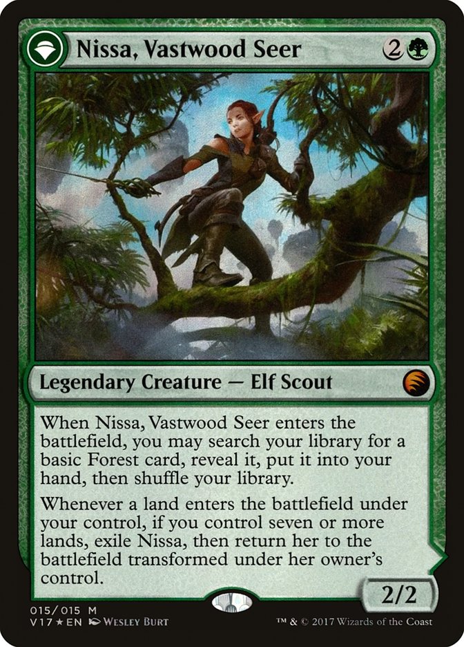 Nissa, Vastwood Seer // Nissa, Sage Animist [From the Vault: Transform] | Gear Gaming Bentonville