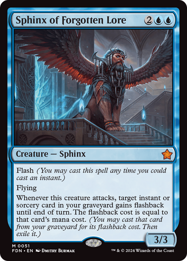 Sphinx of Forgotten Lore [Foundations] | Gear Gaming Bentonville