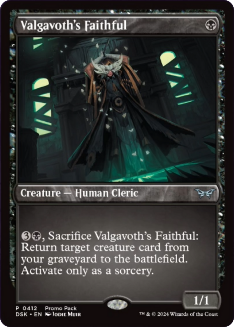 Valgavoth's Faithful [Duskmourn: House of Horror Promos] | Gear Gaming Bentonville