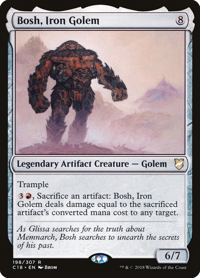 Bosh, Iron Golem [Commander 2018] | Gear Gaming Bentonville