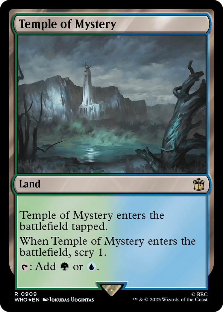 Temple of Mystery (Surge Foil) [Doctor Who] | Gear Gaming Bentonville